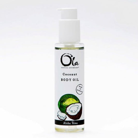 【Ola_2025】BODY&HAIR OIL(Coconut) 4floz ボディ&ヘアーオイル (ココナッツ) 118ml