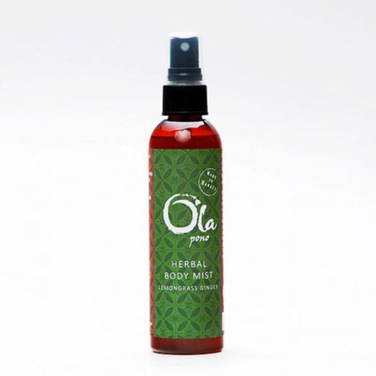 【Ola_2025】PONO HERBAL MIST(Lemongrass ginger) 4floz ポノ ハーバルミスト (レモングラスジンジャー) 118ml